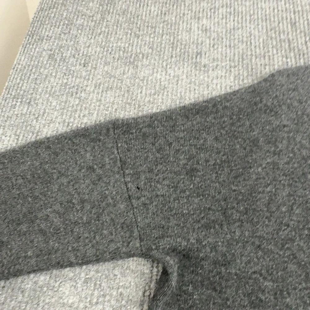 REI Sweater Womens Grey‎ 100% Lambs Wool Oversized Boat Neck Gorpcore Outdoor